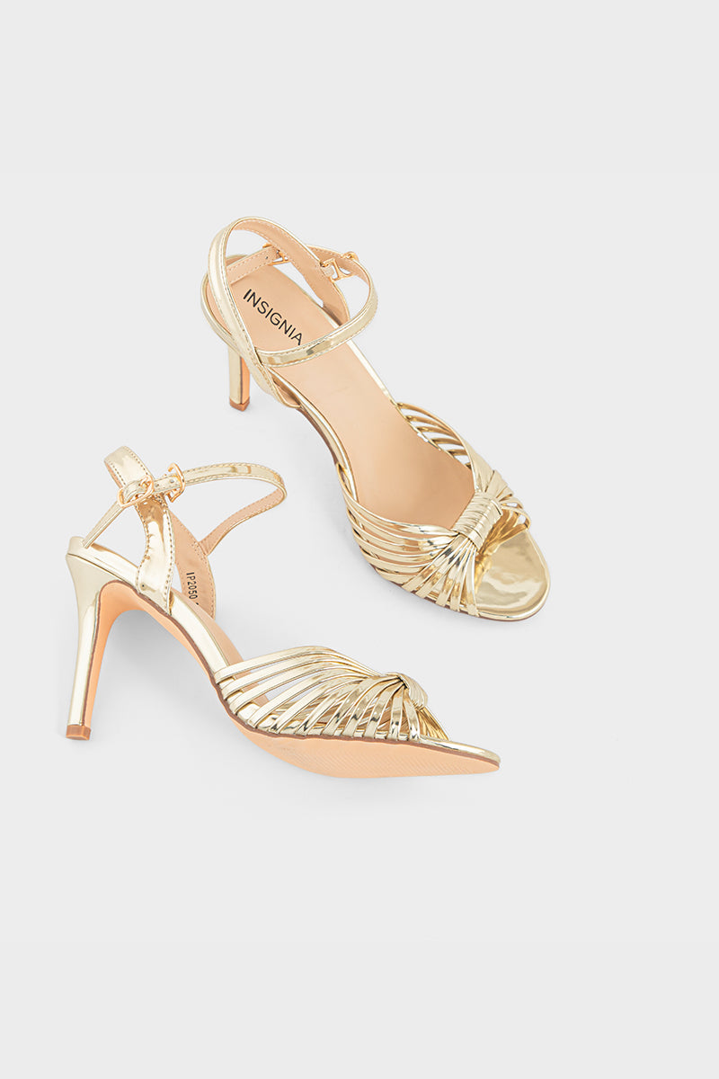 Party Wear Sandal IP2050-Gold