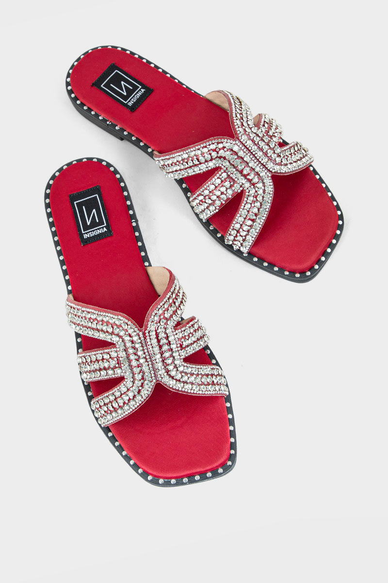 Formal Slip On IF0119-Maroon