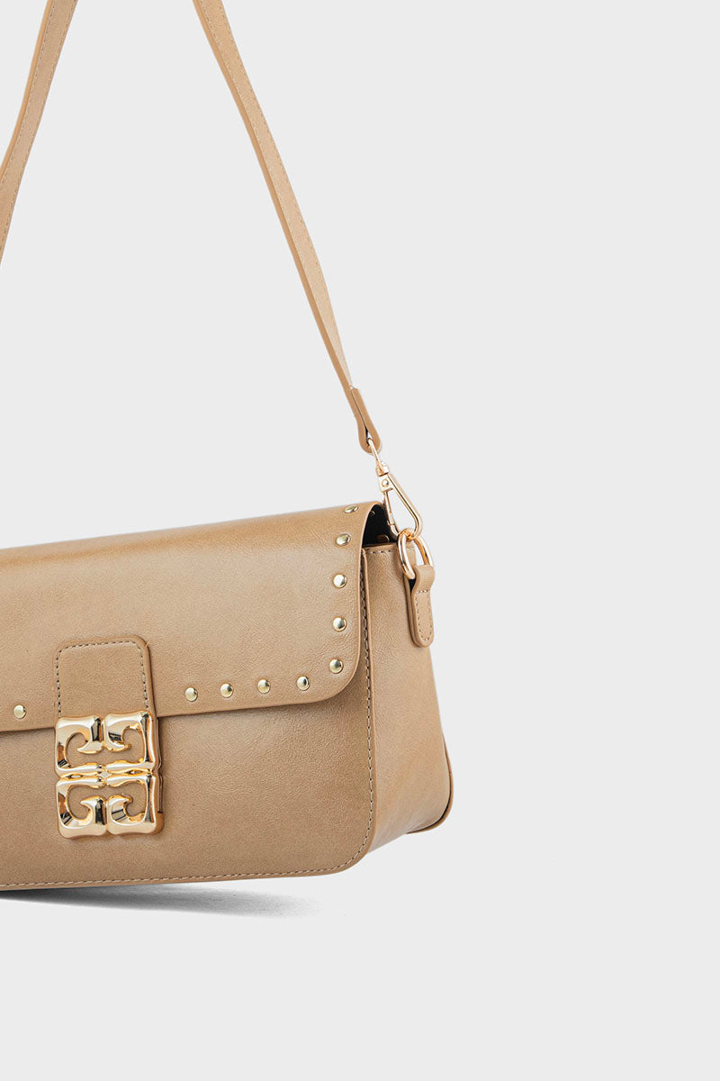 Cross Shoulder Bags BS2157-Beige