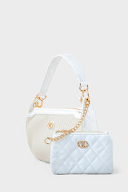 Formal Shoulder Bags BS2334-Ivory