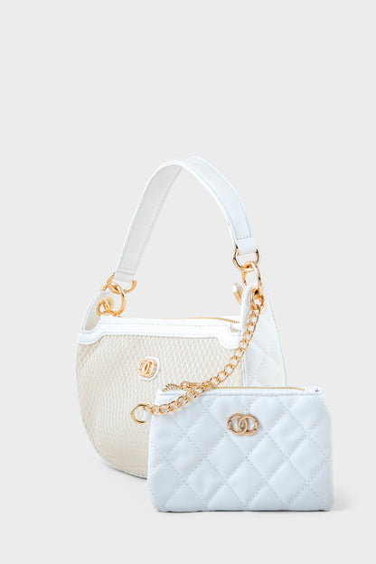 Formal Shoulder Bags BS2334-Ivory