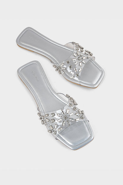 Formal Slip On IF0142-Silver