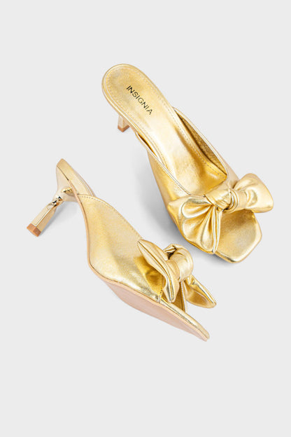 Party Wear Slip On IP0057-Golden
