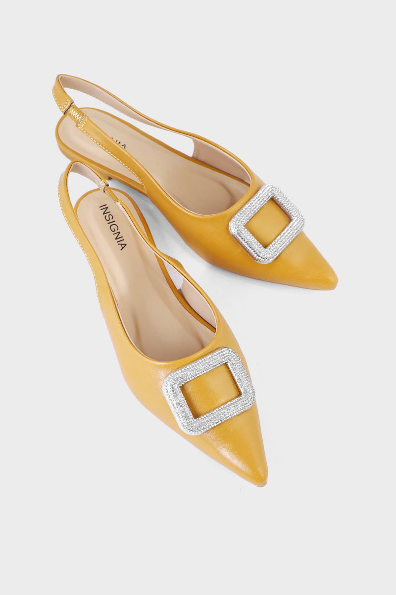 Formal Sling Back IF8507-Mustard