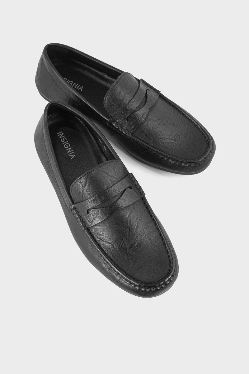 Men Casual Moccasin MC4006-Black