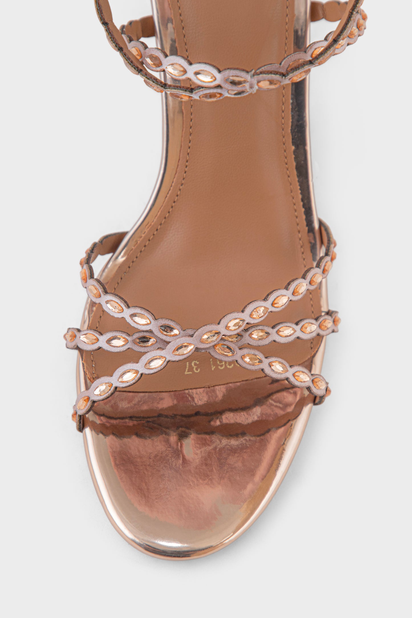 Party Wear Sandal IP2061-Champagne