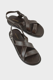 Men Casual Sandal MO2022-Coffee