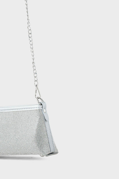 Cross Shoulder Bags BS2039-Silver
