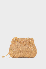 Party Wear Clutch BK4135-Golden