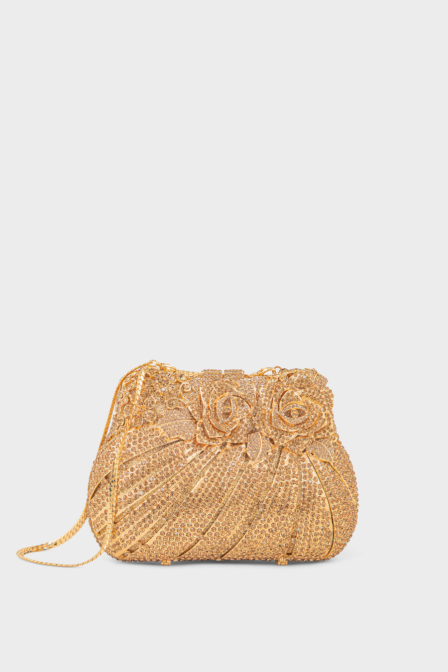 Party Wear Clutch BK4135-Golden