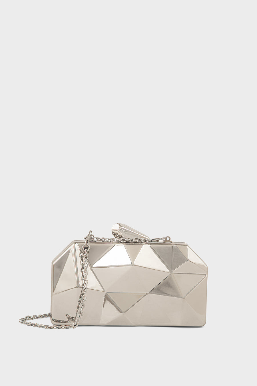 Party Wear Clutch BK4169-Silver