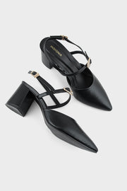 Casual Sling Back IF4060-Black