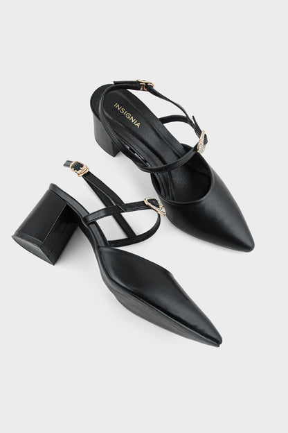 Casual Sling Back IF4060-Black