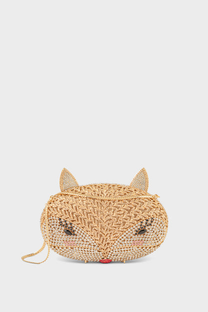 Party Wear Clutch BK4141-Golden