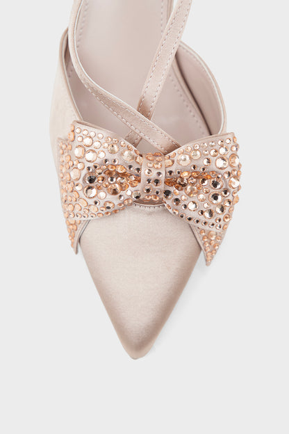 Party Wear Sling Back IP4040-Rose Gold