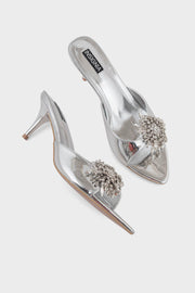 Party Wear Slip On IP0077-Silver