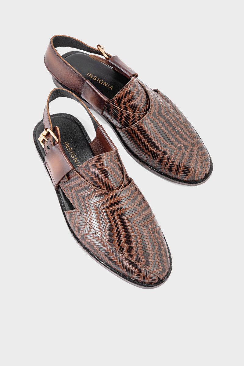 Men Casual Peshawari MO3505-Brown