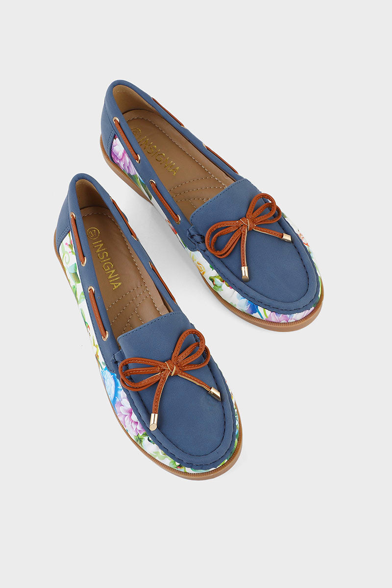 Casual Moccasin I41458-Blue