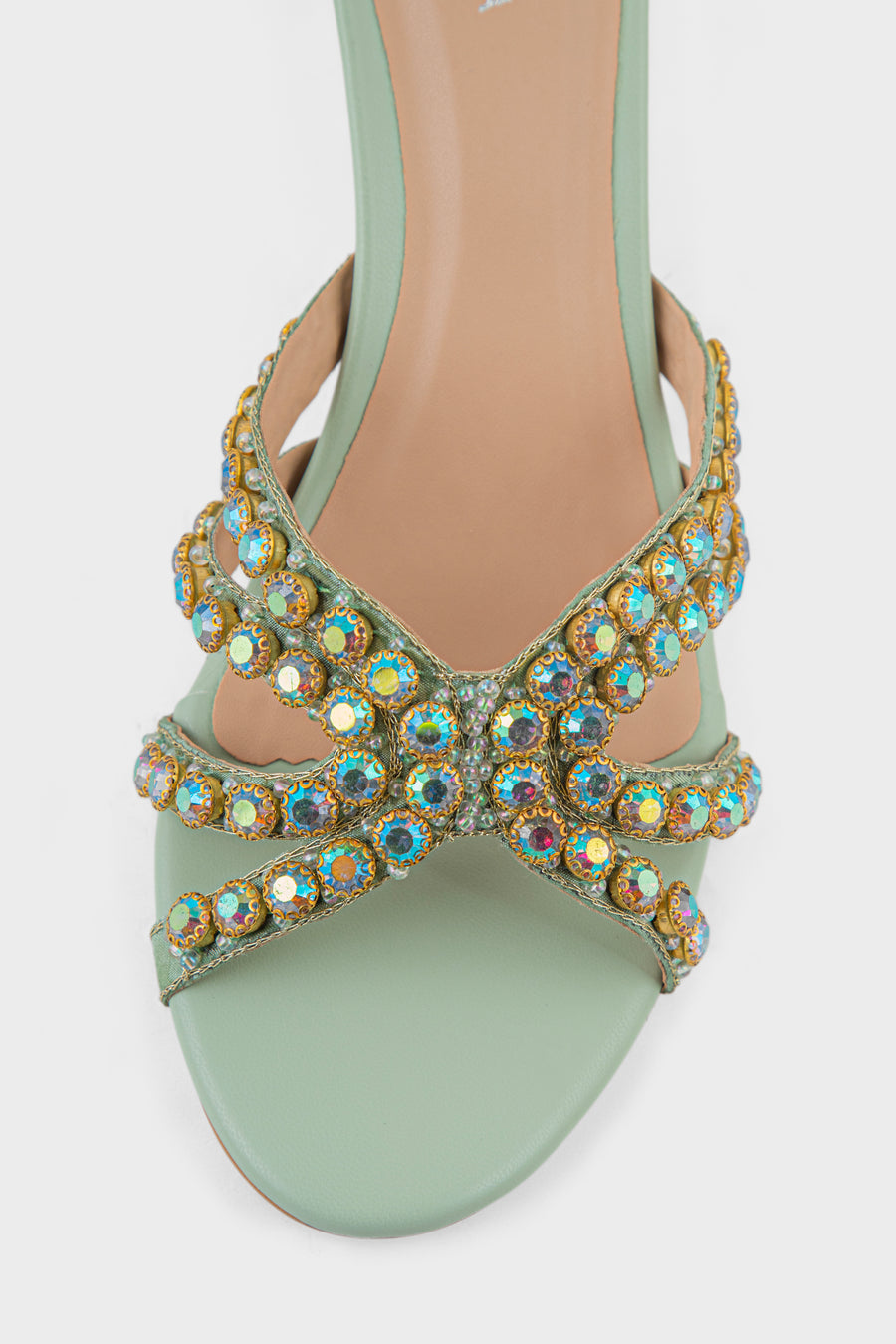 Party Wear Slip On IP0114-Mint