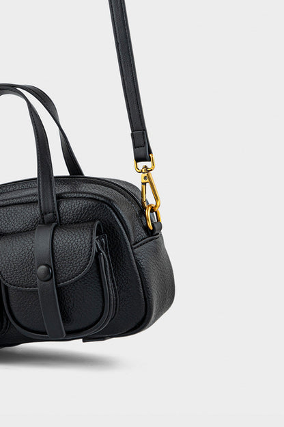 Saddle Shoulder Bags BH0082-Black