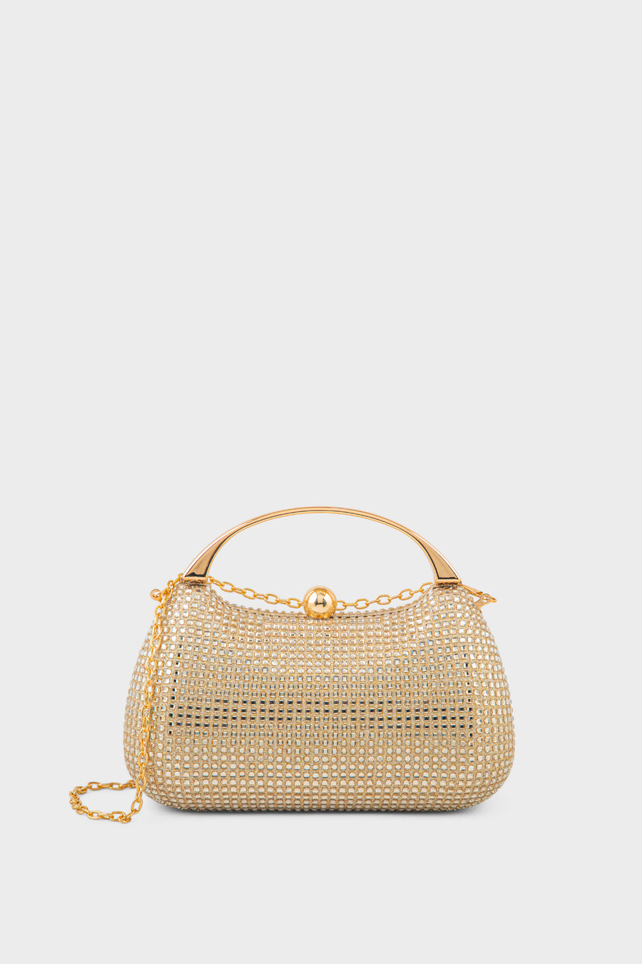 Party Wear Clutch BK4154-Gold