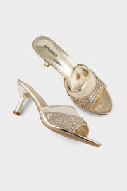 Party Wear Slip On IP0091-Gold
