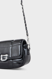 Flap Shoulder Bags BS2115-Black