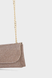 Flap Shoulder Bags BK4043-Golden
