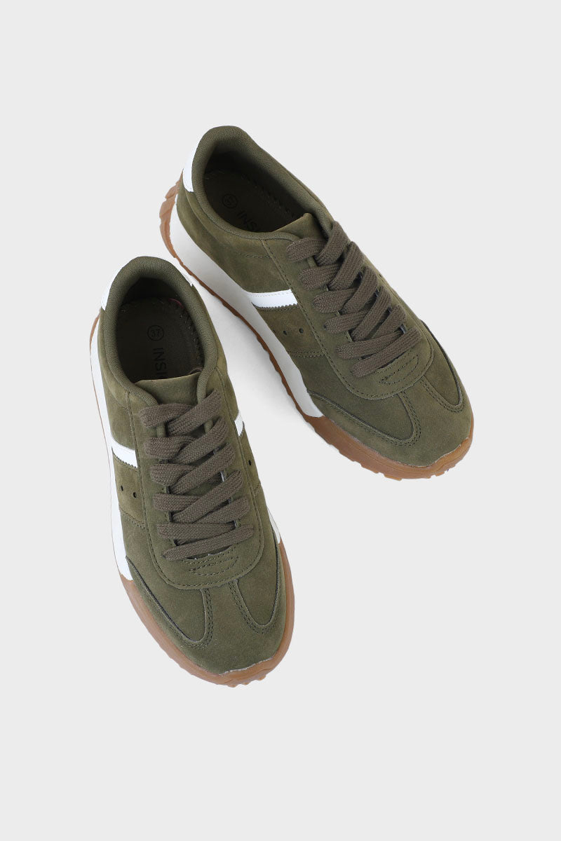 Casual Sneakers I57074-Olive