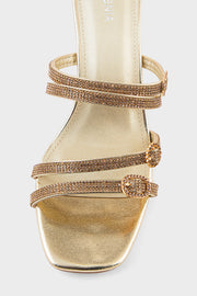 Party Wear Slip On IP0097-Gold