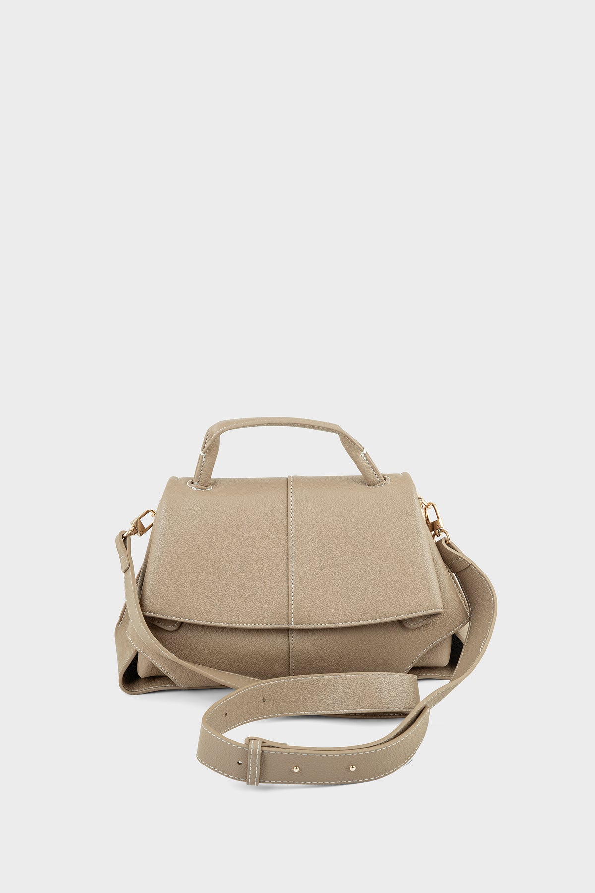 Top Handle Hand Bags BS2415-Beige