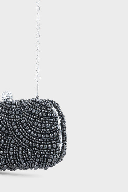 Party Wear Clutch BK4062-Black