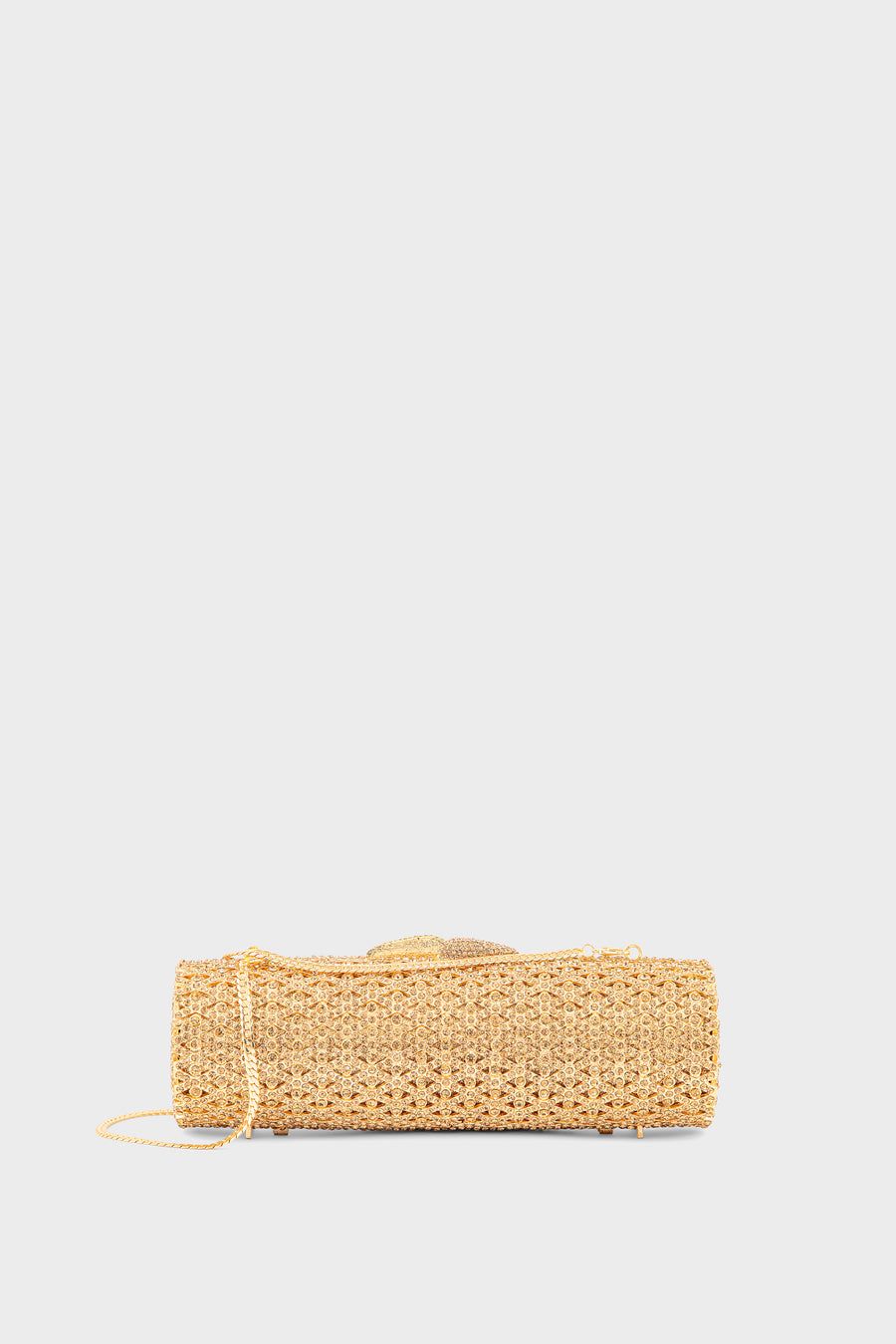 Party Wear Clutch BK4136-Golden
