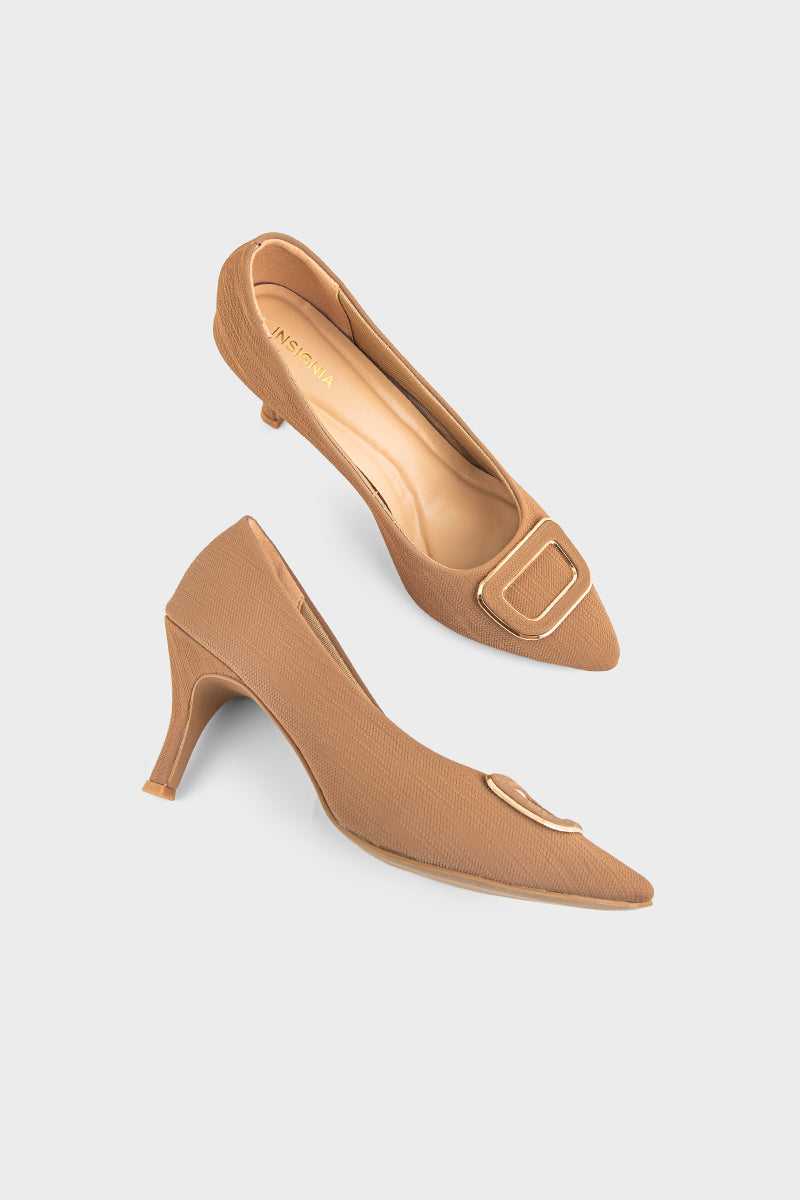 Formal-Court Shoes-IF5078-Dark Beige