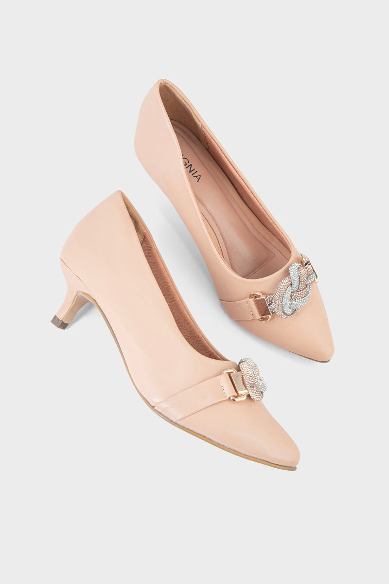 Phase Eight Pink Small Heel Shoes Phase Eight Baby Pink Kitten