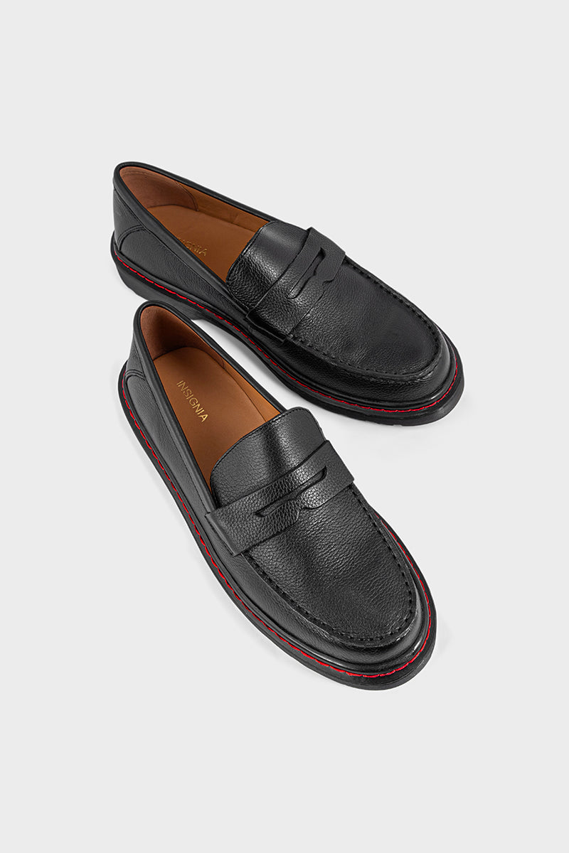 Men Formal Loafers MF7024-Black