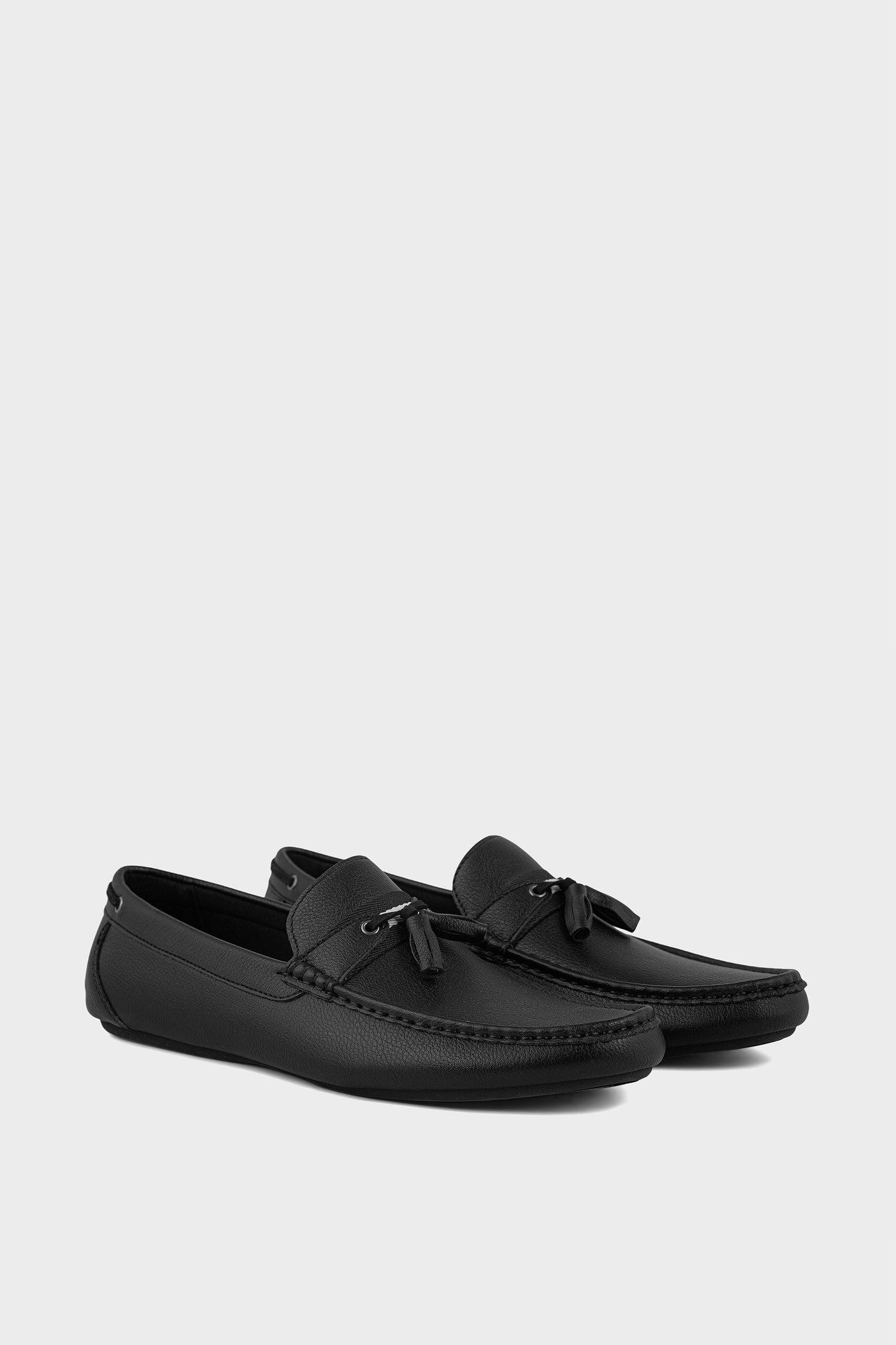 Men Casual Driving Mocs MC4043-Black