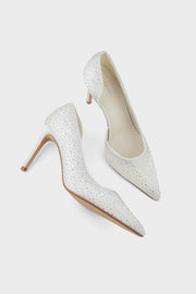 Pary Wear Court Shoes IP5018-Off White