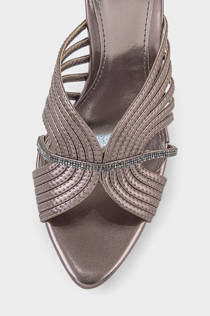 Party Wear Slip On IP0108-Pewter