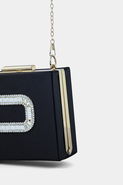 Party Wear Clutch BK4049-Black
