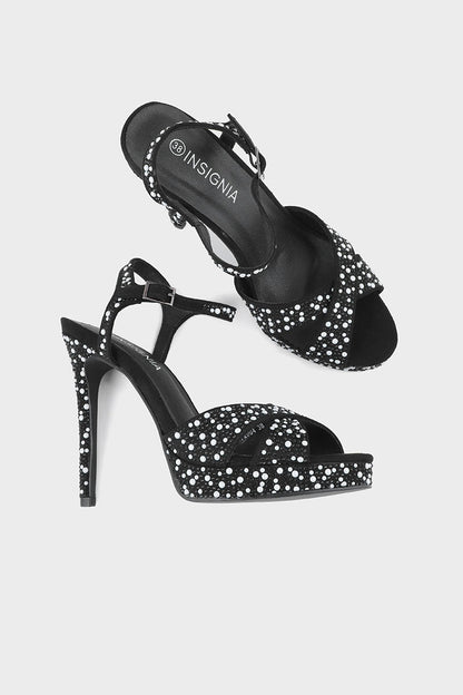 Party Wear Sandal IP2004-Black