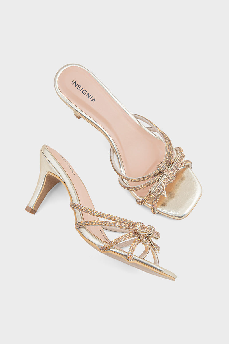 Party Wear Sandal IP2043-Rose Gold