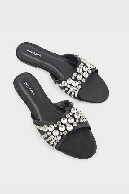 Party Wear Slip On IF0188-Black