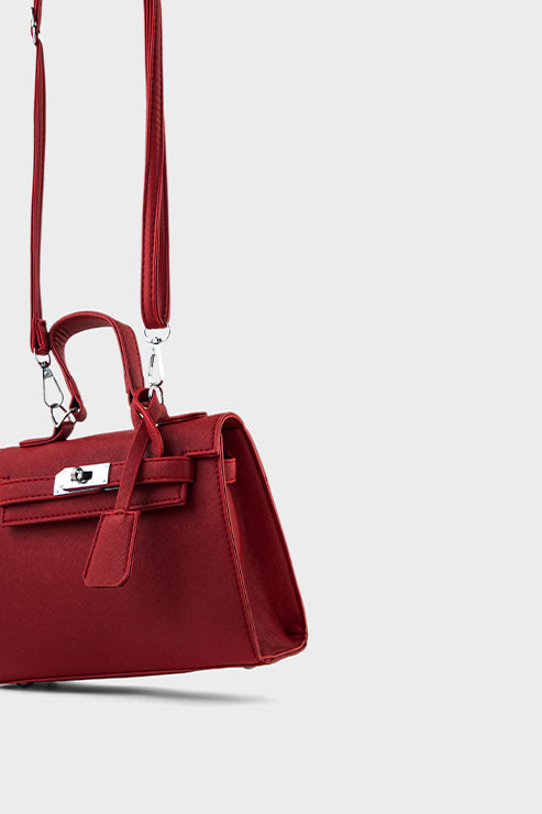 Satchel Shoulder Bags BH0174-Maroon