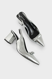 Party Wear Sling Back IP4034-Silver