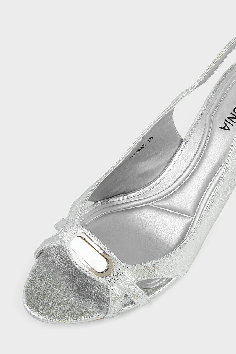 Party Wear Sling Back IP4043-Silver