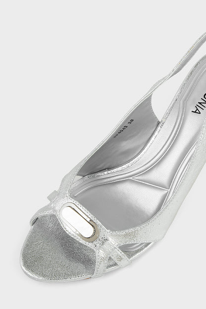 Party Wear Sling Back IP4043-Silver