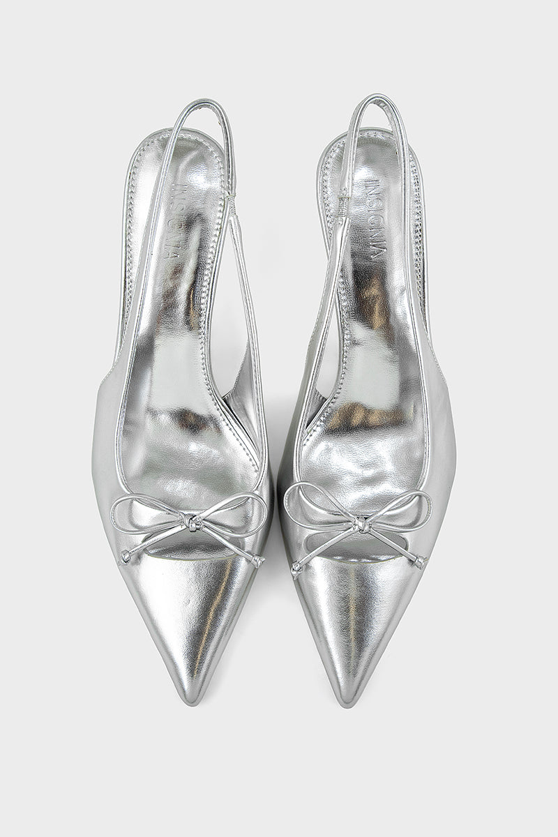 Party Wear Sling Back IP4053-Silver