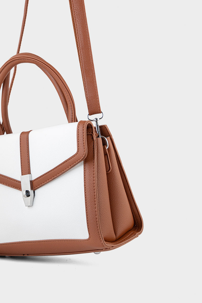 Top Handle Hand Bags BH0100-Brown