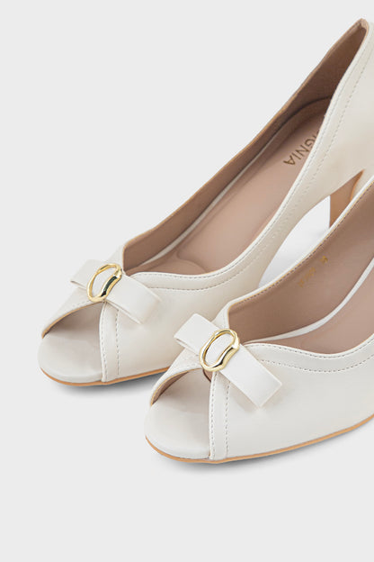 Formal Peep Toes IF3509-Off White